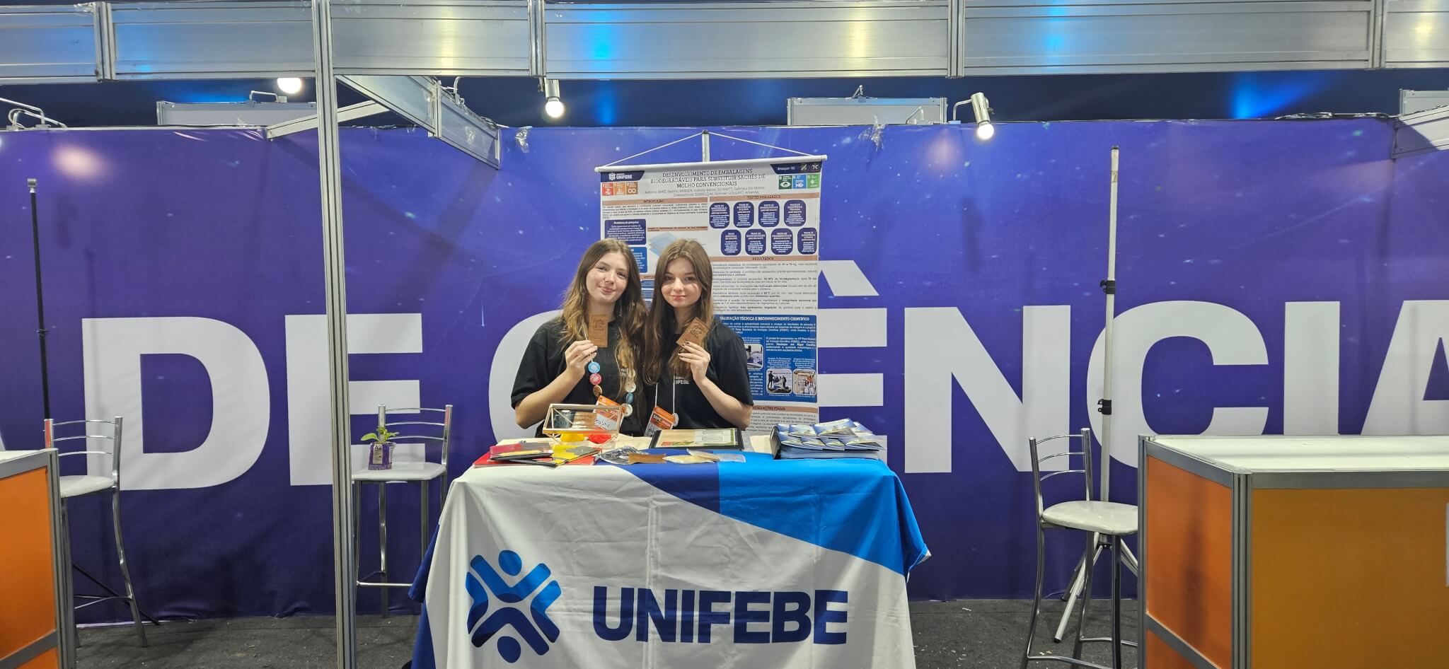 Colégio UNIFEBE apresenta projeto em evento da Sociedade Brasileira pelo Progresso da Ciência